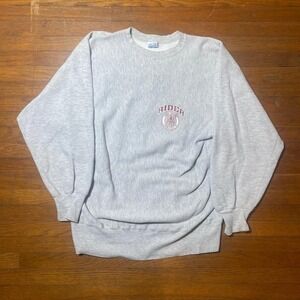 Vintage 90s Rider College Champion Reverse Weave Mens Large